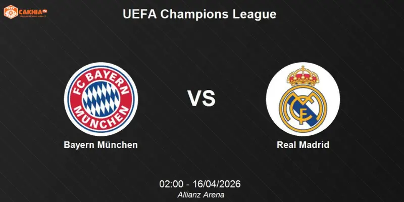 Bayern Munich vs Real Madrid