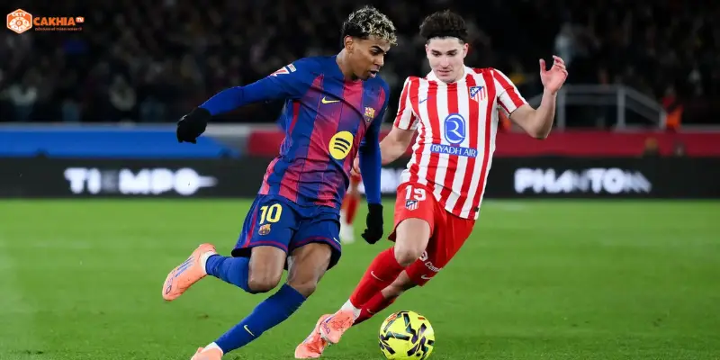 Khoảnh khắc quyết định trong trận Atlético de Madrid vs Barcelona Champions League